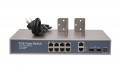 10 Port PoE + 2 Port SFP Full Gigabit Fiber POE Switch 10 Port PoE + 2 Port SFP Full Gigabit Fiber POE Switch