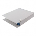 16 Ports LC SC Wall Mount Fiber Optic Termination Box Cable Distribution Enclosure Outdoor