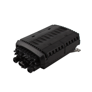 16 ports Outdoor Waterproof Wall Mountable FTTH Fiber Splitter & Cable Distribution Box