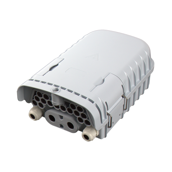 16 ports Outdoor Waterproof Wall Mountable FTTH Fiber Splitter Distribution Box