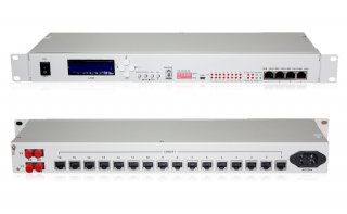 16E1+4*10/100M PDH Fiber Optical Multiplexers Singlemode Dual Fiber 20KM 19 Inch Rack(with the orderwire phone)