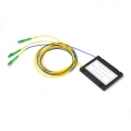 1X2 ABS Box Type Fiber Optic PLC Splitter 2.0mm