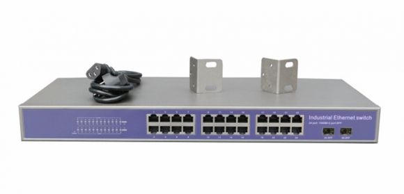 2 Fiber Port &24 UTP lan port Fiber optic ethernet switch Fiber Media Converter