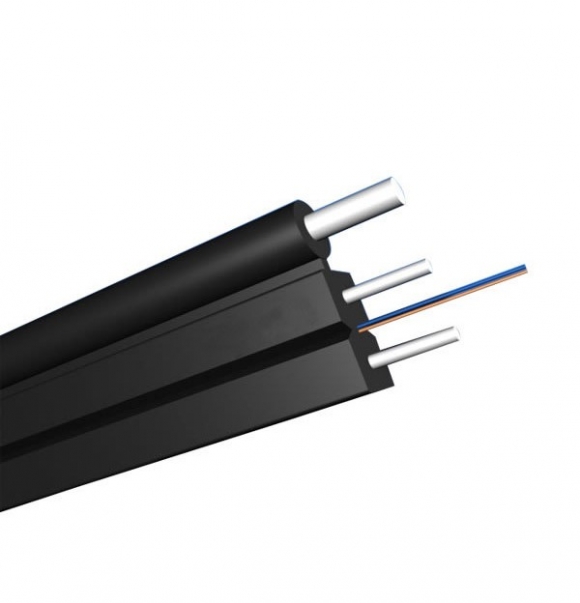 2 Fibers G657A2 KFRP LSZH Self-supporting Drop Cable GJYXFCH
