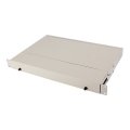 24 Ports Dustproof LC SC 19″ 1U Rack Mount Fiber Distribution Patch Panel Fiber Terminal Box Enclosure