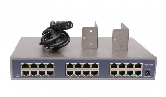 24 Ports FE Operational PD switch
