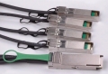 3m(9.84ft) Cisco QSFP-4SFP25-CU3M Compatible 100G QSFP28 to 4x25G SFP28 Passive Direct Attach Copper Twinax Cable 30AWG