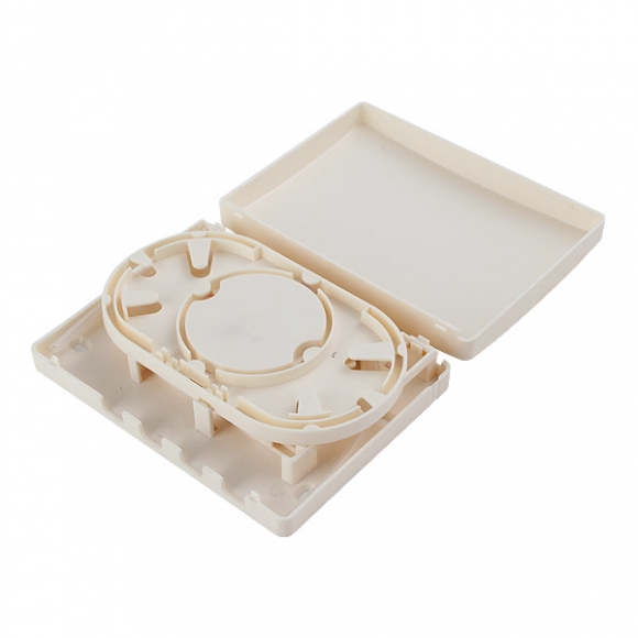 4 port Indoor Wall Mounted FTTH Optical Fiber Distribution Box Termination Enclosure 4 port Indoor Wall Mounted FTTH Optical Fiber Distribution Box Termination Enclosure