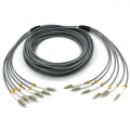 6Core LC/UPC-LC/UPC Multimode 50/125 Fiber Patch Cords