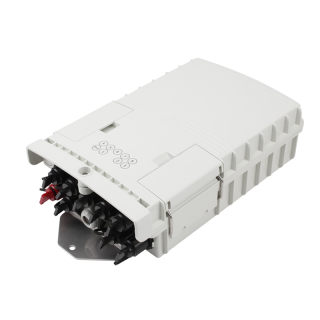 8 port Indoor / Outdoor Wall / Pole Mountable FTTH Fiber Splitter Distribution Box with Waterproof Fast Connection
