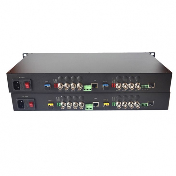 8 SDI Over Fiber Optic Extenders