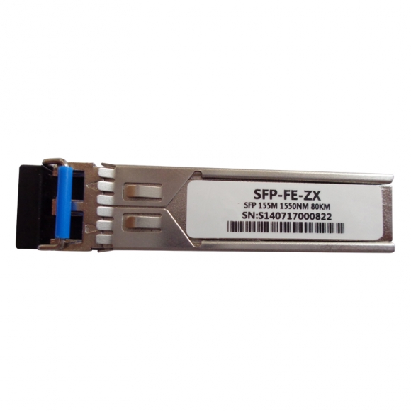 Cisco GLC-FE-100ZX Compatible 100BASE-ZX SFP 1550nm 60km DDM/DOM Fiber Optic Transceiver