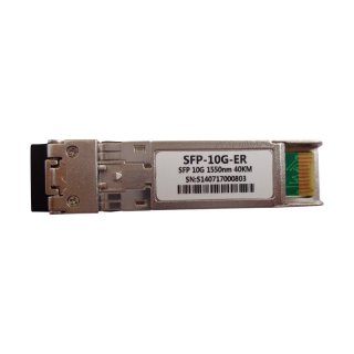Cisco SFP-10G-ER Compatible 10GBASE-ER SFP+ 1550nm 40km DOM Fiber Optic Transceiver