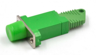 E2000/APC to FC/APC Fiber Hybrid Adapter
