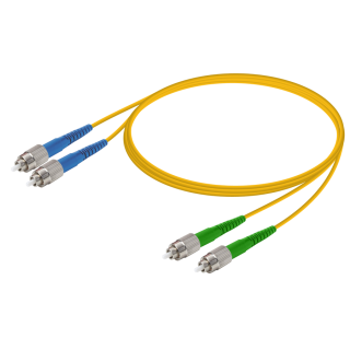 FC/UPC-FC/APC|Single Mode G657.A2 Duplex Patch Cord|2.0x4.1mm