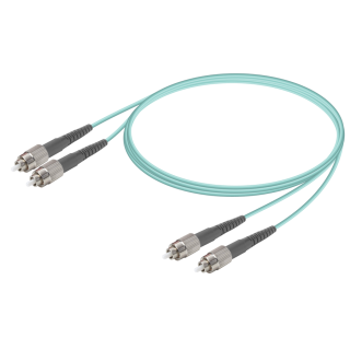 FC/UPC-FC/UPC|Multi Mode G651.OM3 Duplex Patch Cord|2.0x4.1mm