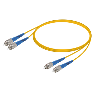 FC/UPC-FC/UPC|Single Mode G657.A2 Duplex Patch Cord|2.0x4.1mm