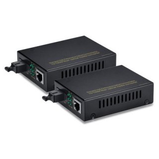 Fiber optic Ethernet Media Converter a Pair of 10/100M Single Fiber 1310/1550nm 20km