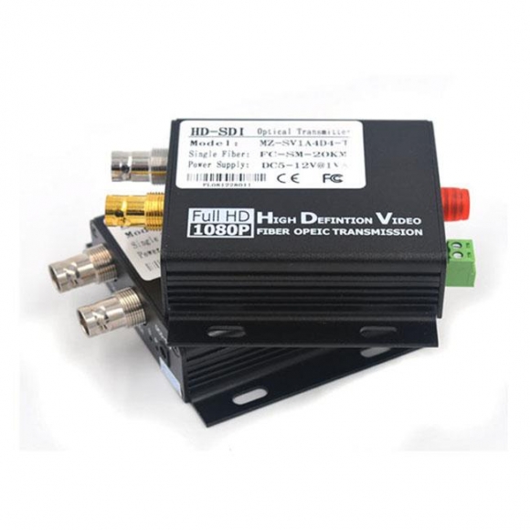 HD-SDI fiber Optical Media converter with RS-485 data HD-SDI fiber Optical Media converter with RS-485 data