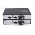 HDMI Fiber Optic Extenders transmit 1080p Uncompressed+Loop Out