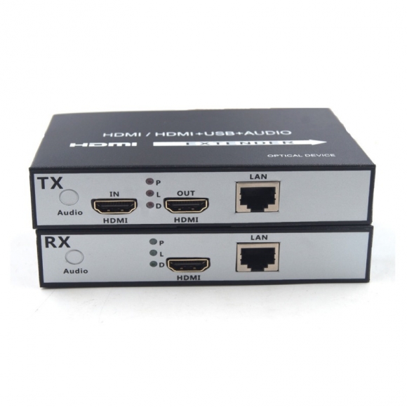 HDMI over Ethernet Network Extender Cat6 or Cat5 loop out Video Audio