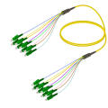 LC/APC-LC/APC|8 Fibers Fanout|Single Mode G657.A2|3.0/0.9mm