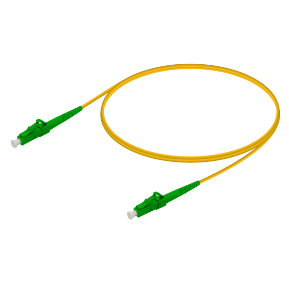 LC/APC-LC/APC|Single Mode G657.A2 Simplex Patch Cord|2.0mm