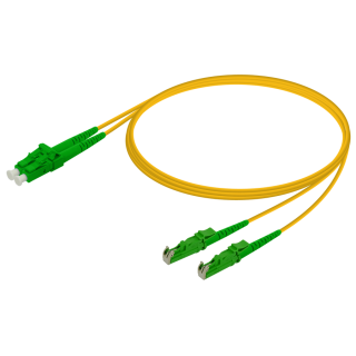 LC/APC-LSH/APC|Single Mode G657.A2 Duplex Patch Cord|2.0x4.1mm