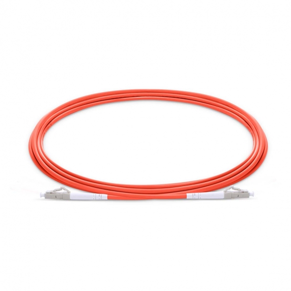 LC To LC UPC Simplex Multimode OM1 62.5/125 Fiber Patch Cord