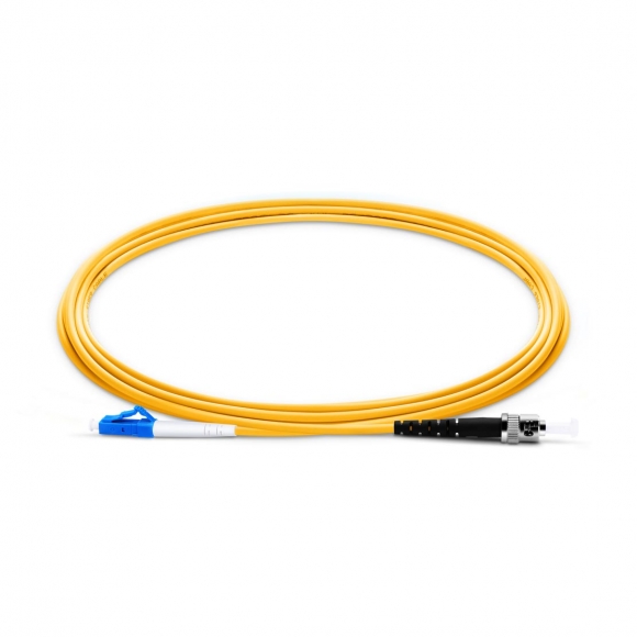 LC To ST UPC Simplex Single Mode OS2 9/125 Fiber Patch Cord