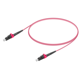 LC/UPC-LC/UPC|Multi Mode G651.OM4 Simplex Patch Cord|2.0mm