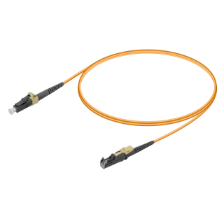 LC/UPC-LSH/UPC|Multi Mode G651.OM1 Simplex Patch Cord|2.0mm
