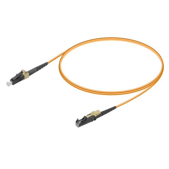 LC/UPC-LSH/UPC|Multi Mode G651.OM1 Simplex Patch Cord|2.0mm