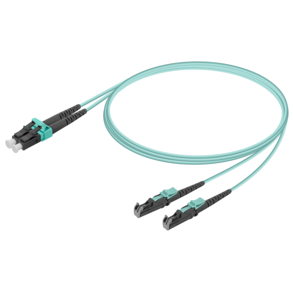 LC/UPC-LSH/UPC|Multi Mode G651.OM3 Duplex Patch Cord|2.0x4.1mm