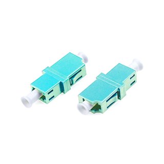LC/UPC Multimode OM3 Simplex Fiber Optic Adapter