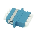 LC/UPC To LC/UPC Adapter Quadruple SM Fiber Optic Coupler