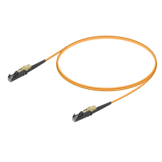 LSH/UPC-LSH/UPC|Multi Mode G651.OM1 Simplex Patch Cord|2.0mm