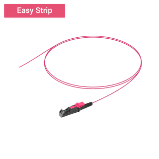 LSH/UPC Pigtail|Multi Mode G651.OM4|0.9mm