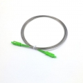 SC/APC-LC/APC Singlemode Simplex Fiber Patch Cords With Armored Jacket