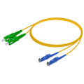 SC/APC-LSH/UPC|Single Mode G657.A2 Duplex Patch Cord|2.0x4.1mm