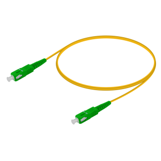 SC/APC-SC/APC|Single Mode G657.A2 Simplex Patch Cord|2.0mm