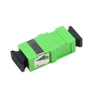 SC/APC to SC/APC Adapter Singlemode Simplex Fiber Optic Coupler