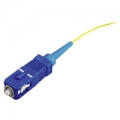 SC Splice On Fiber Optic Pigtail Singlemode, Yellow, 3 Meters