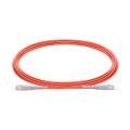 SC To SC UPC Simplex Multimode OM1 62.5/125 Fiber Patch Cord