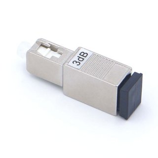 SC/UPC Fiber optic Attenuator, Male to Female Metal, 1~25dB