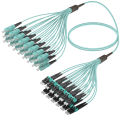 SC/UPC-LC/UPC|24 Fibers Fanout|Multi Mode G651.OM3|3.0/1.8mm