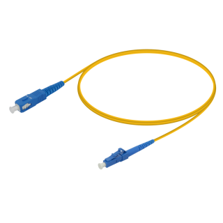 SC/UPC-LC/UPC|Single Mode G657.A2 Simplex Patch Cord|2.0mm