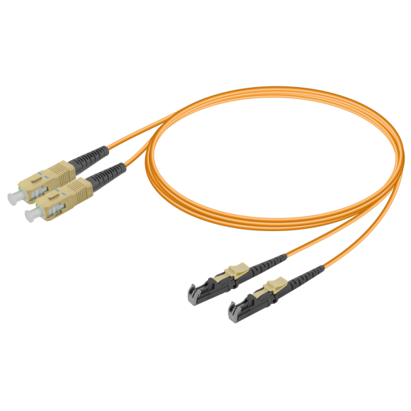 SC/UPC-LSH/UPC|Multi Mode G651.OM1 Duplex Patch Cord|2.0x4.1mm