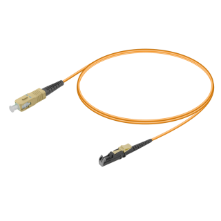 SC/UPC-LSH/UPC|Multi Mode G651.OM1 Simplex Patch Cord|2.0mm