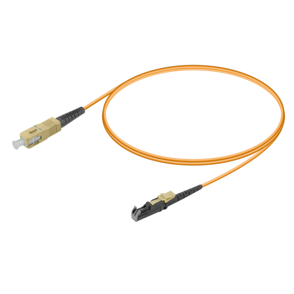 SC/UPC-LSH/UPC|Multi Mode G651.OM2 Simplex Patch Cord|2.0mm
